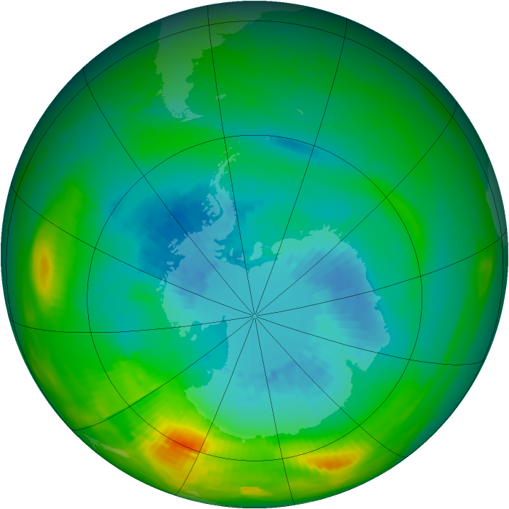Ozone Map 1979-09-13